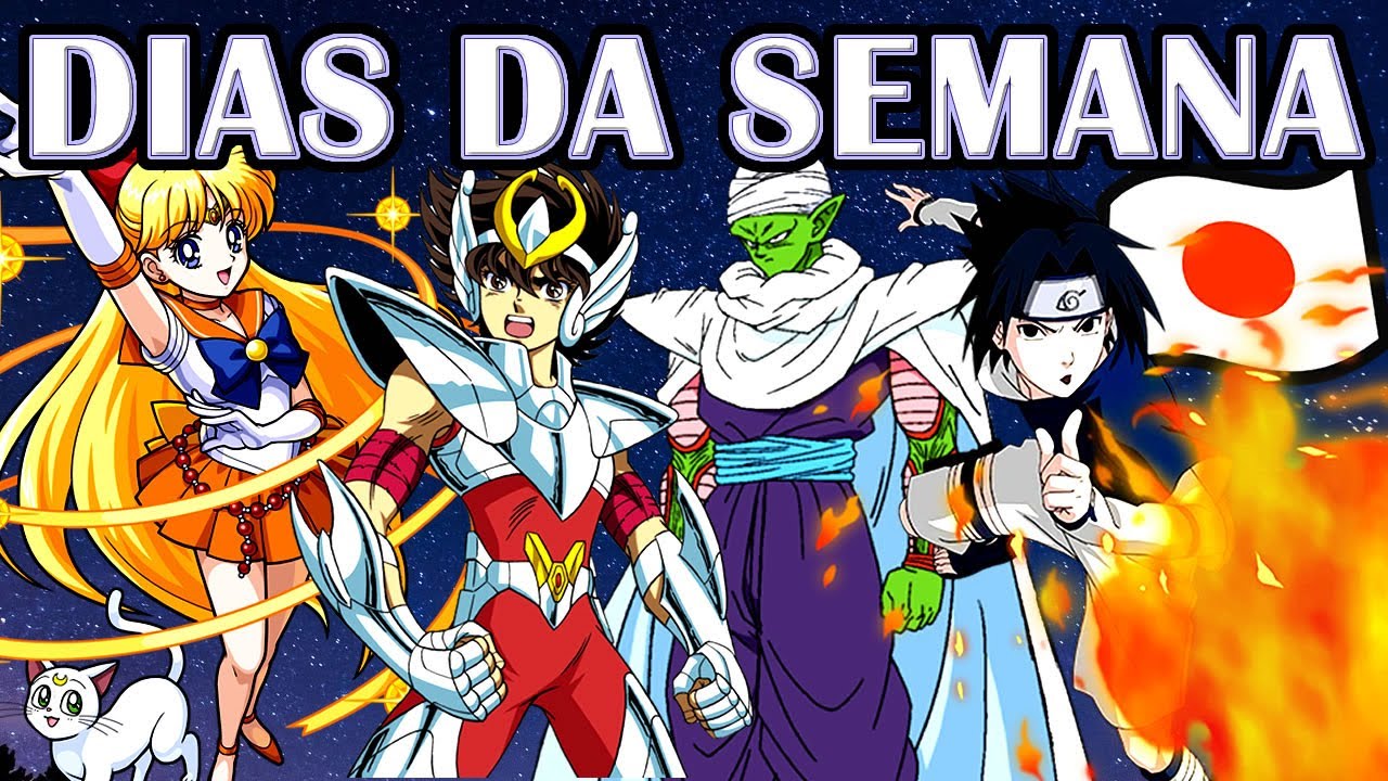 Aprendendo japonês - DIAS DA SEMANA