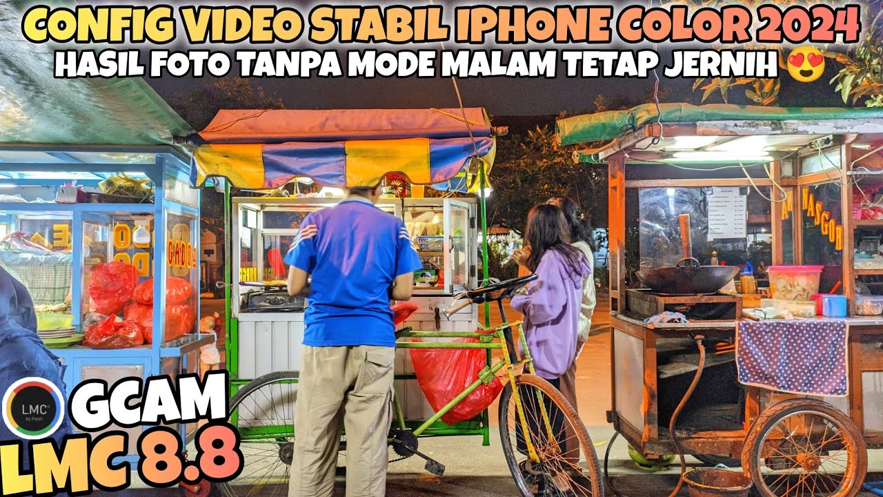 Terbaru 🔥 Gcam LMC 8.8 Config Video Stabil iPhone Color 2024 - Support Ultra Wide Lensa 0,5