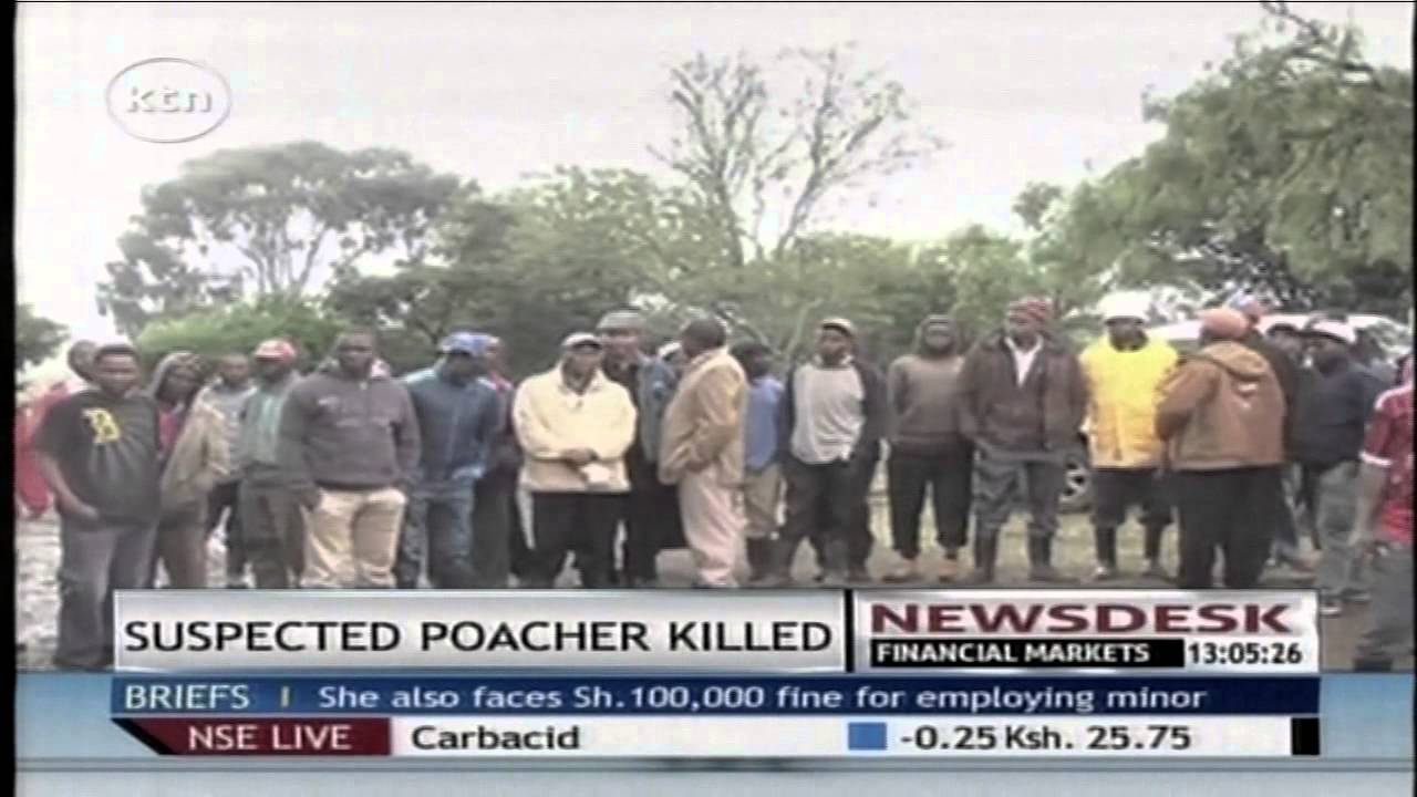 POACHING IN SOLIO: Suspected poacher killed in Solio ranch
