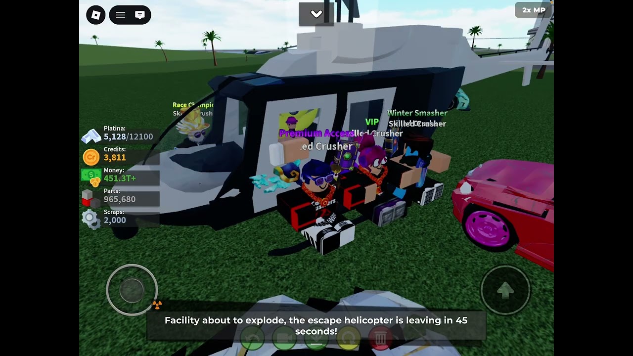 Landenphatesfgh, CarCrusher160, and BestRobloxPlayer9916 escapes the core!