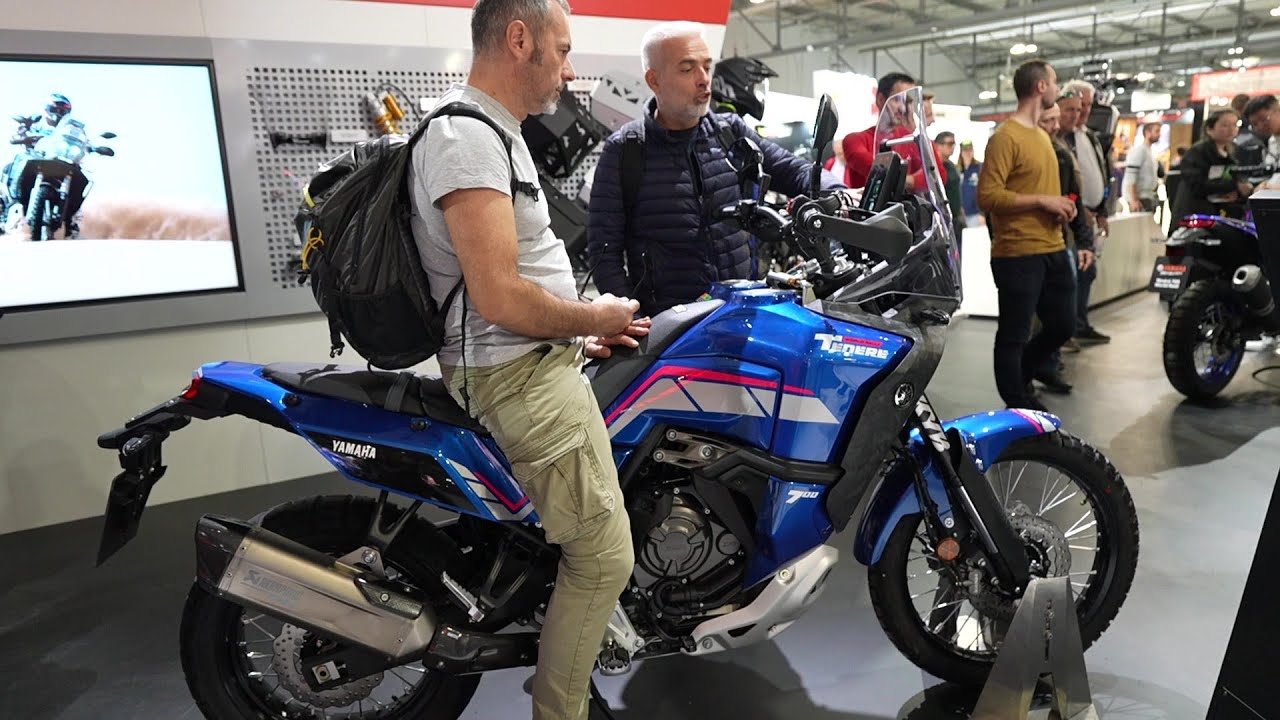 The new YAMAHA TENERE 2024 models in EICMA Italy