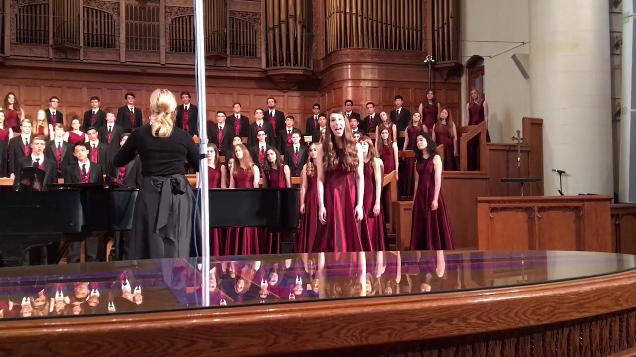 Monte Vista HS Concert Choir performs Cornerstone (Shawn Kirchner)