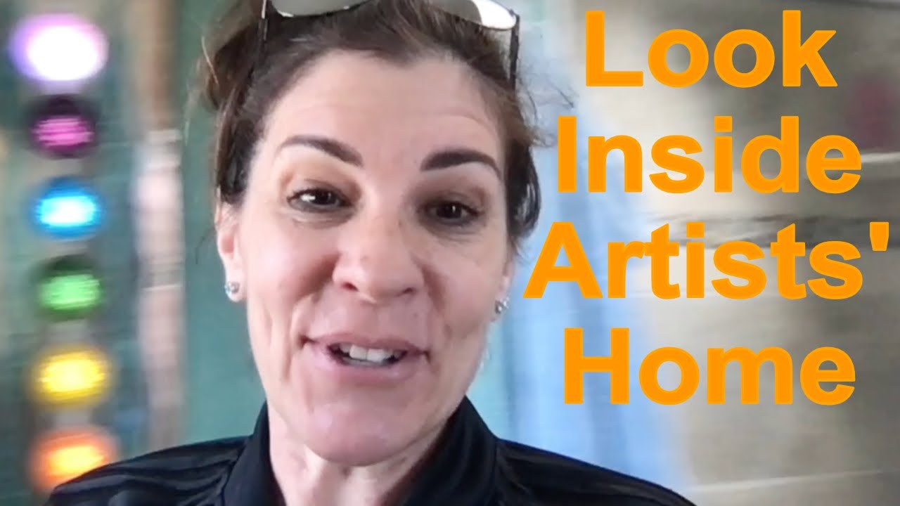 Look Inside the Home of an Artist, Artistic Home, Chakara Sculpture [Looking Into The Light 129]