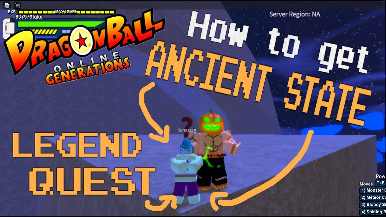 [DBOG] - HOW TO GET UNLOCK ANCIENT STATE | KANASSAN LEGEND QUEST | LOCATION