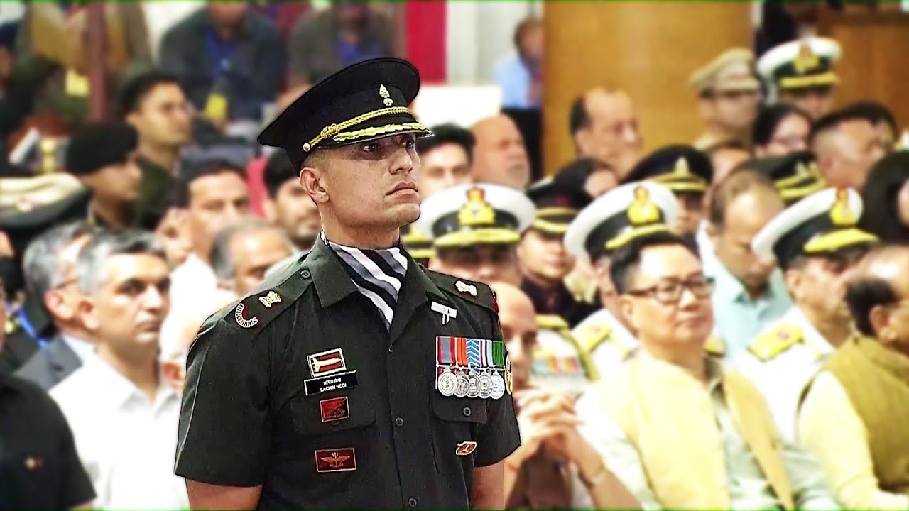 Major Sachin Negi 55 Rashtriya Rifles Shaurya Chakra
