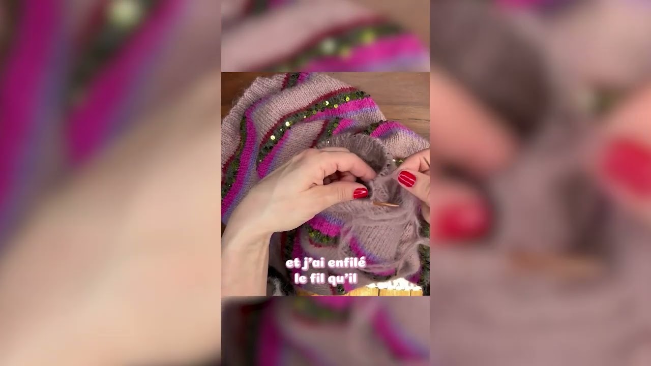 Minute tricot : Rabattage à l'italienne en côtes 2/2