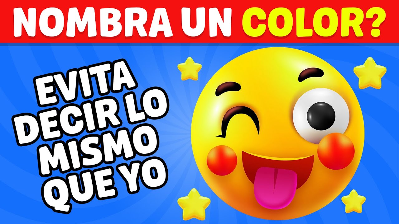 🤐 ¡Evita Decir lo Mismo que Yo - 🤯 Mega Desafío | Quiz Bee Español