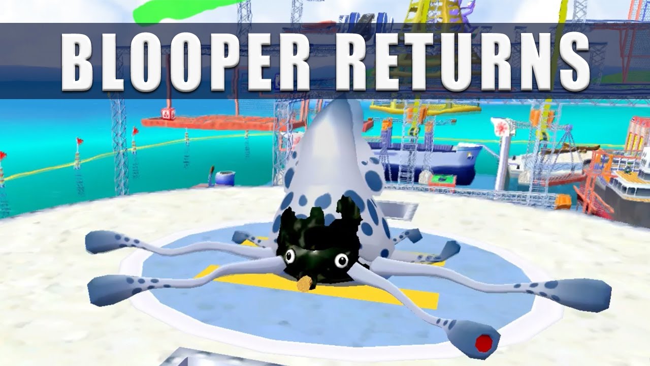Super Mario Sunshine Switch Gooper Blooper Returns Ricco Harbor Episode 5 - 3D All Stars