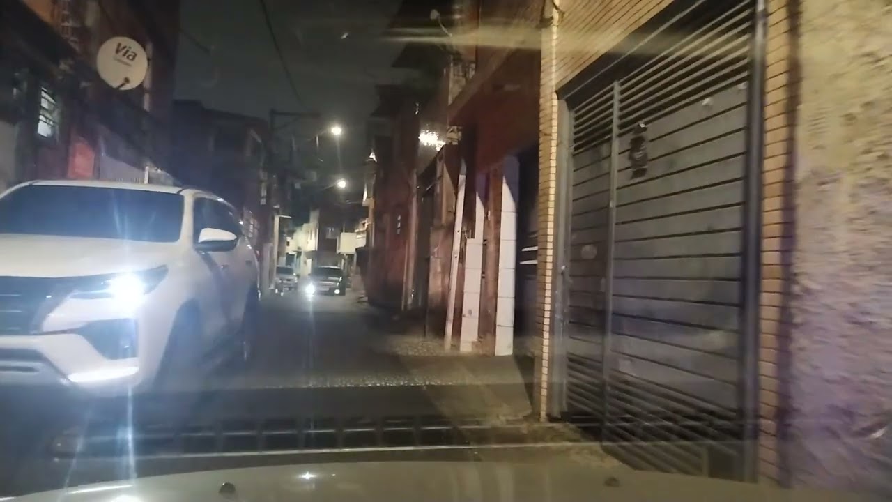 Dirigindo pela zona sul de São Paulo