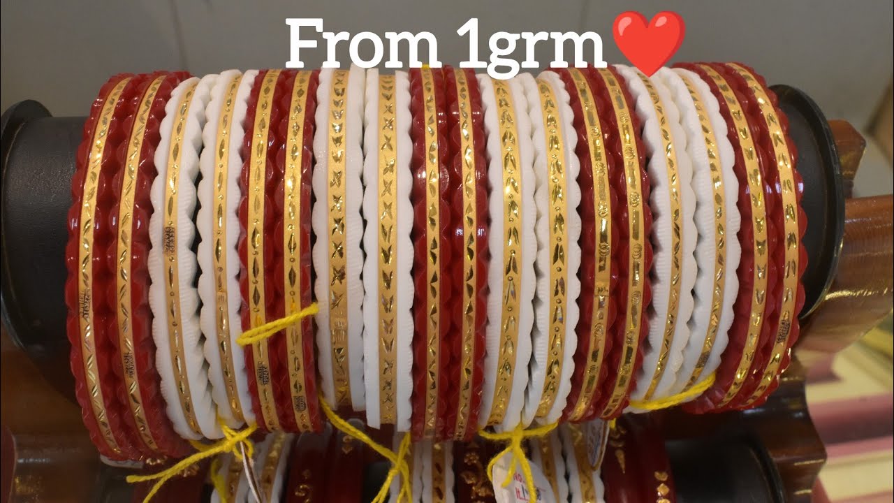 মাত্র 1grmথেকে শুরু Gold light Weight sakha pola Collection||Light Weight Gold sakha pola design2026