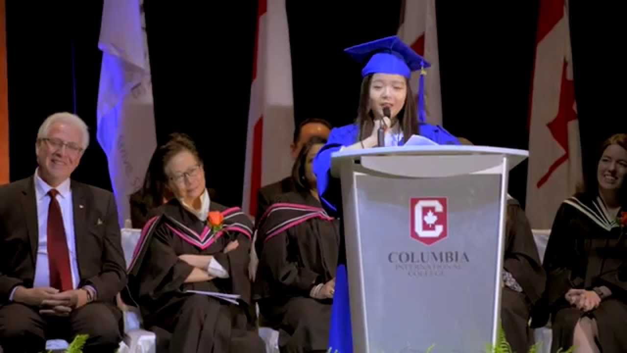 May 2015 Graduation - Vote of Thanks
