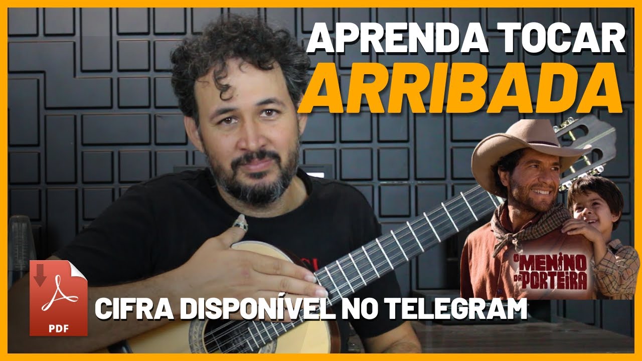 ARRIBADA - Daniel | Musica Filme O Menino da Porteira | Como Tocar | Aula  Viola Completa | Tutorial