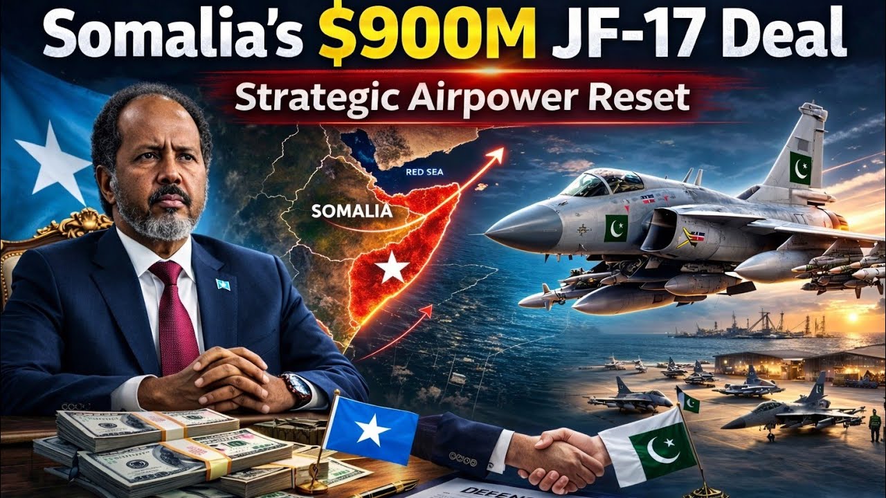 Why Is Somalia Spending $900M on JF-17 Fighter Jets After Somaliland Recognition?