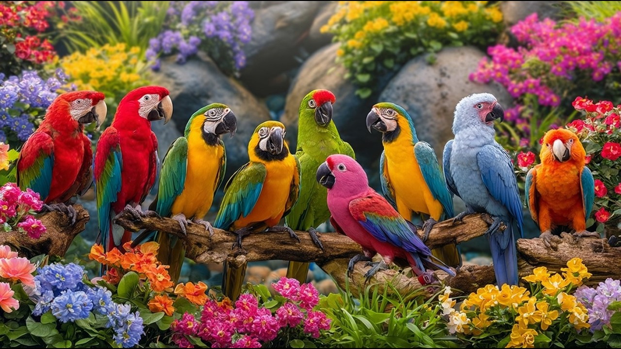 🌳 Relaxing Birds in Nature with Gentle Piano | Quiet Background Music for Study & Rest
