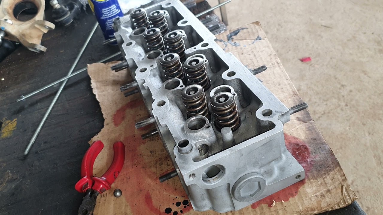 TROCAR VÁLVULA ALÍVIO CABEÇOTE GM 8V ANTES DE MONTAR, VECTRA, ASTRA, CORSA, MONZA, KADETT E ZAFIRA.