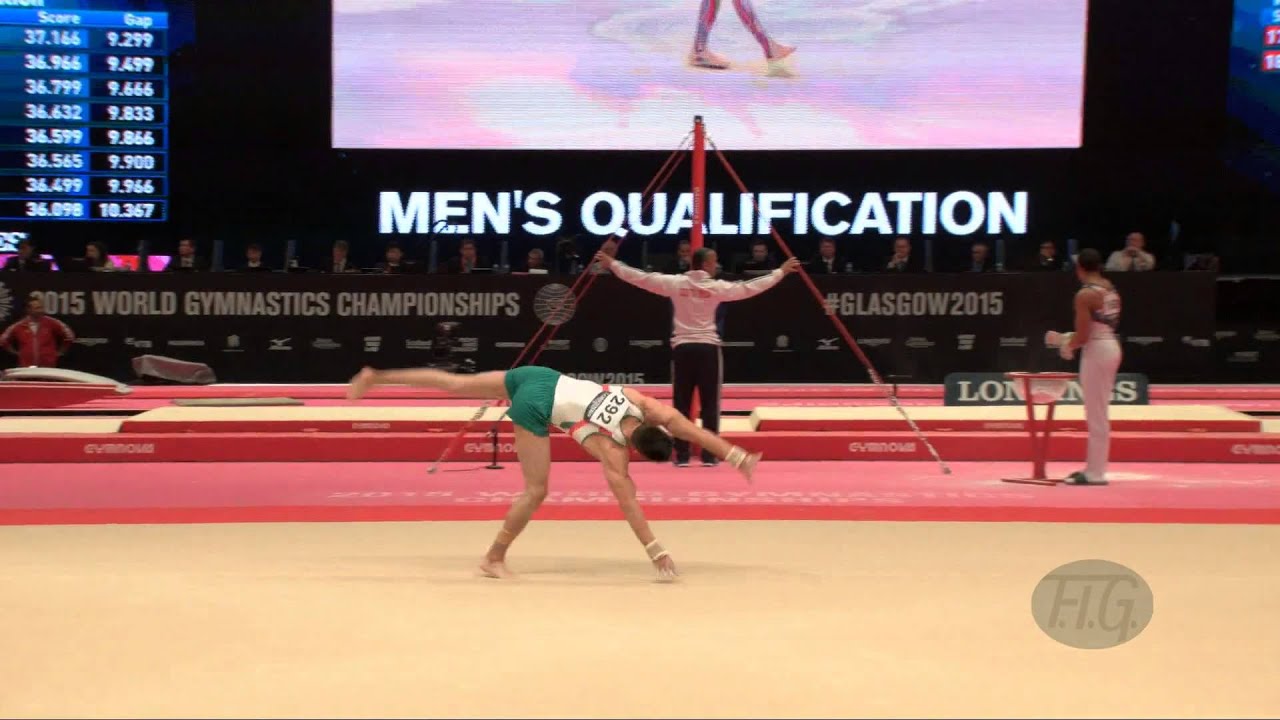 CORRAL Daniel (MEX) - 2015 Artistic Worlds - Qualifications Floor Exercise