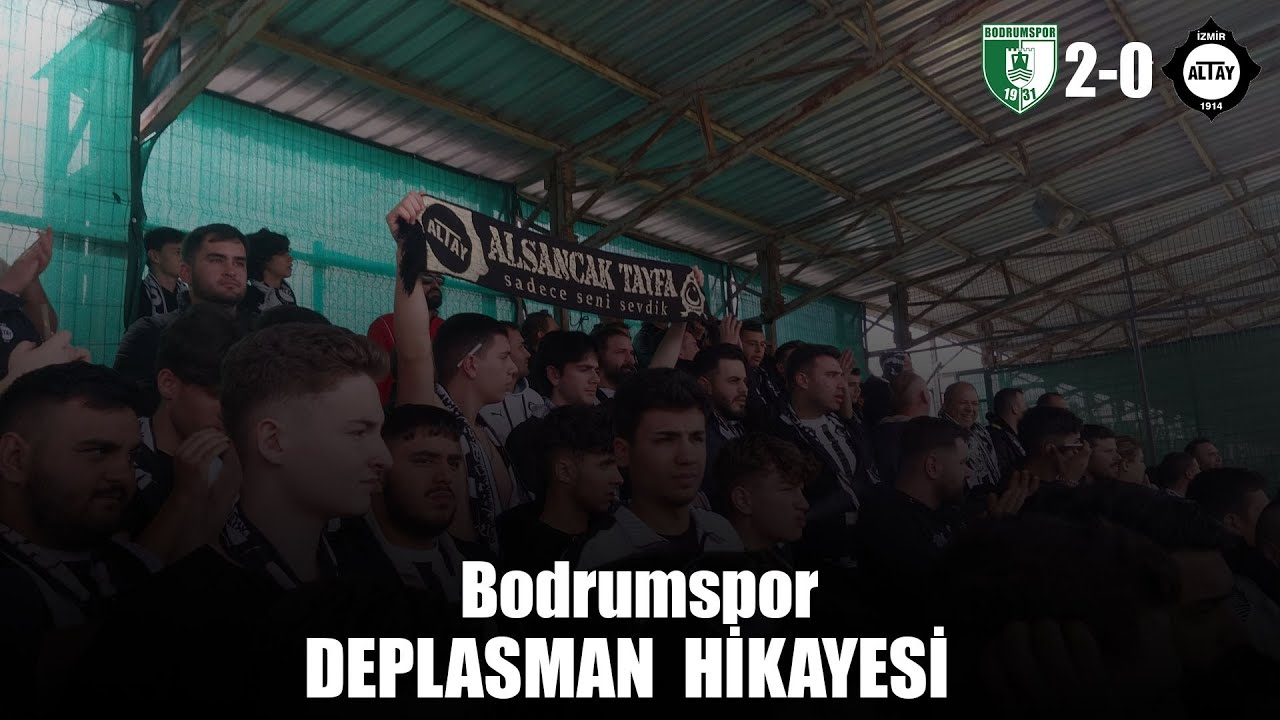 Bodrumspor 2 - 0 Altay | Deplasman Hikayesi - VLOG 1