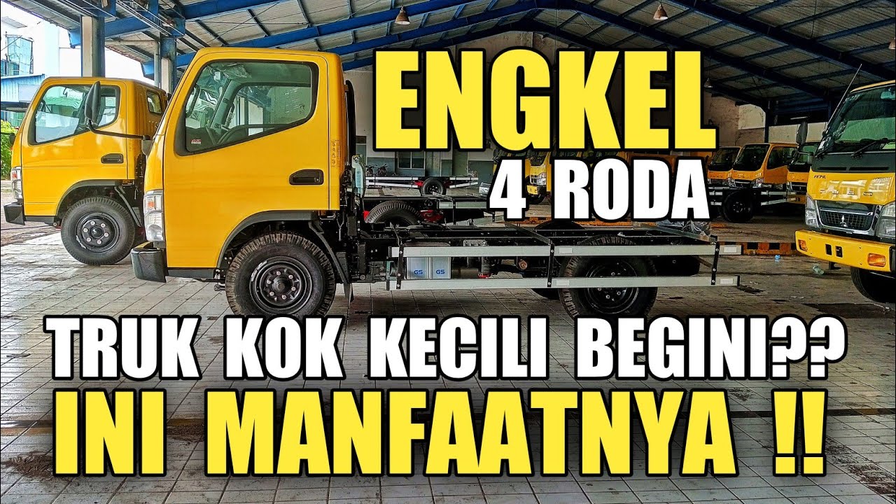 Mitsubishi Canter Engkel 4 Roda 2023 | Paling Kecil & Murah #trukcanter #fusocanter #cantereuro4