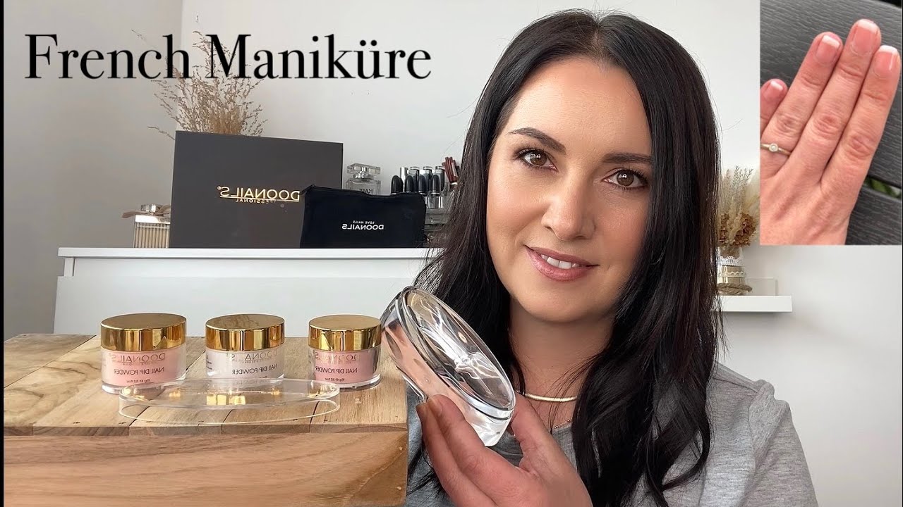 Doonails French Maniküre | Dipping Powder French || Desi
