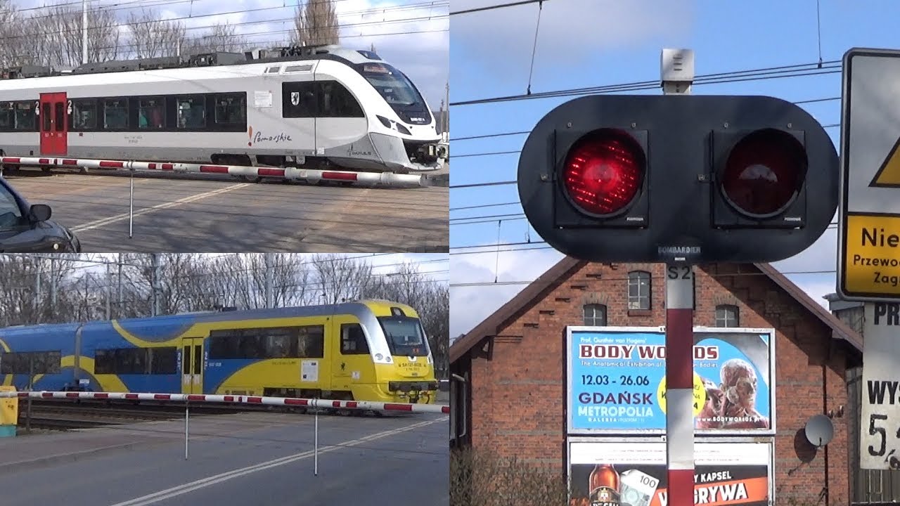 [ IMPULS + SA137 ] 🇵🇱 Przejazd kolejowy / Railroad crossing Gdynia ul. Pucka