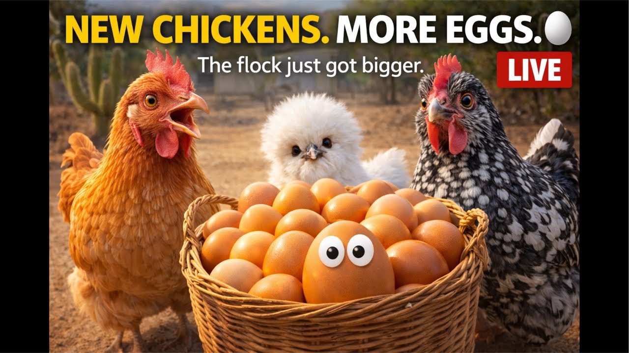 New chickens = more Eggs!! See for yourself!