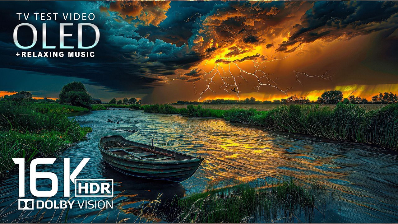 16K Video OLED 120FPS | 16K HDR Dolby Vision (8K/4K TV)