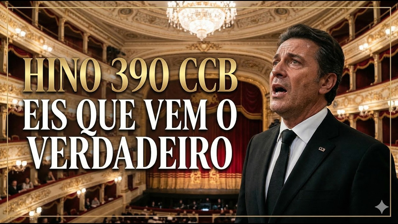 Hino 390 em estilo ÓPERA - CCB (resultado surpreendente) ✨