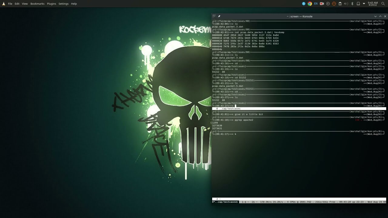 Fuzzing network services using pcap_gen_testcases.py - oxasploits