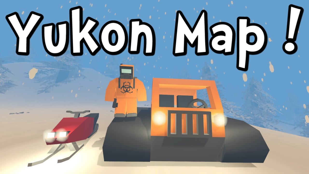UNTURNED 3 - Yukon Map! Snowmobile! Snow-cat! (Gameplay / Walkthrough)