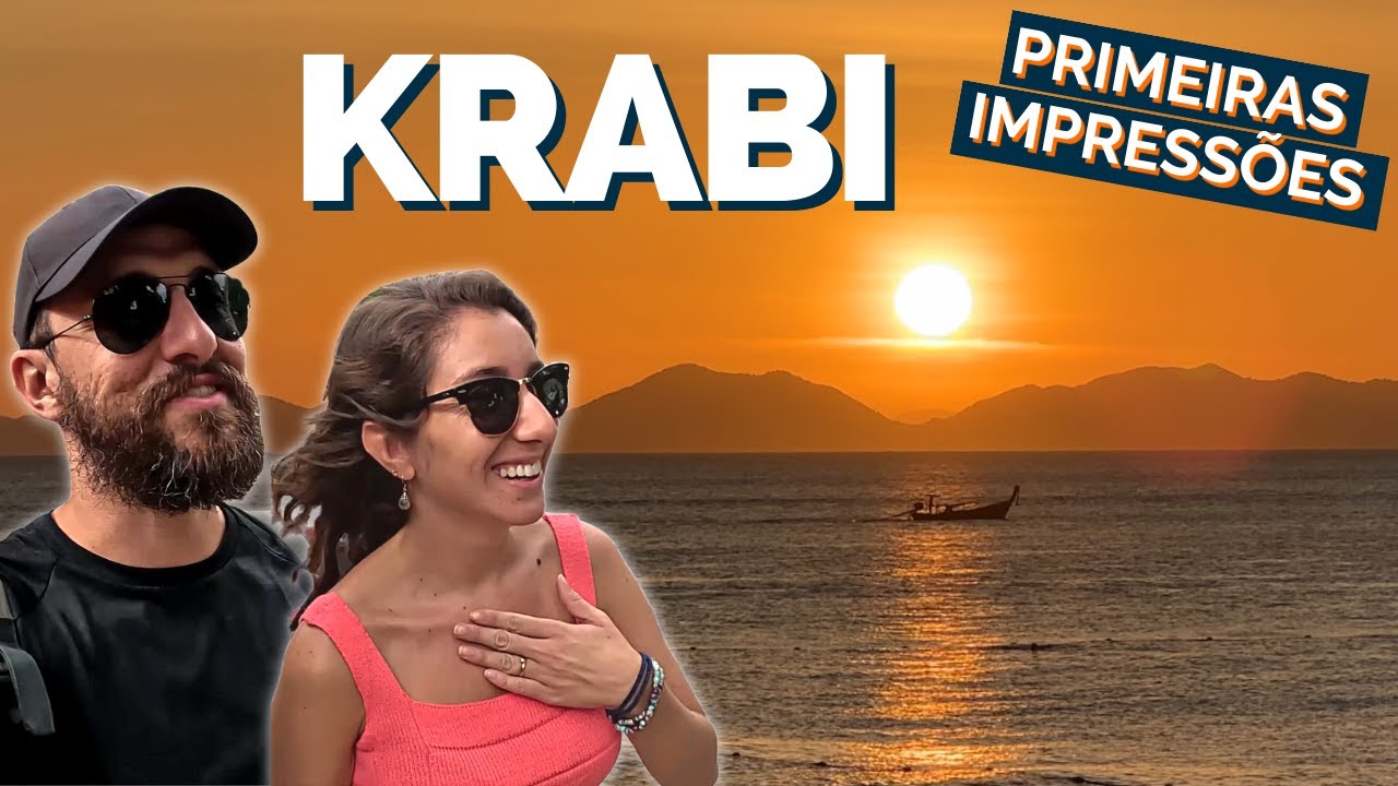 KRABI: TAILÂNDIA | Praia paradisíaca onde fica AO NANG e RAILAY BEACH