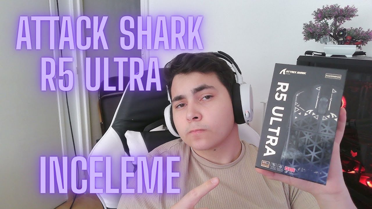 ATTACK SHARK R5 ULTRA DETAYLI İNCELEME 🔥 FPS OYUNCULARI İÇİN EN İYİ MOUSE MU?