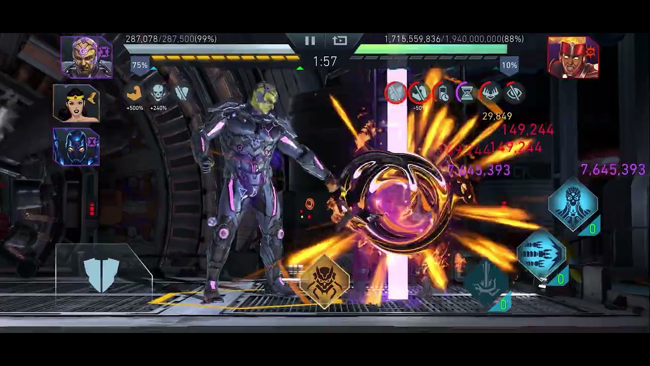 Scarabs Chosen Blue Beetle, 1Shot Firestorm! 2Billion! Lethal attack resistance mattered not! ✌️💪💪💪💪