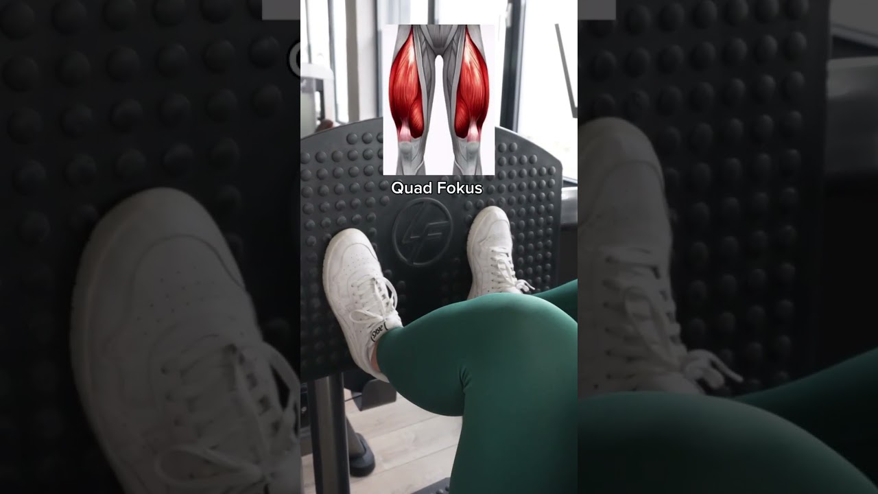 Beinpresse richtig trainieren!