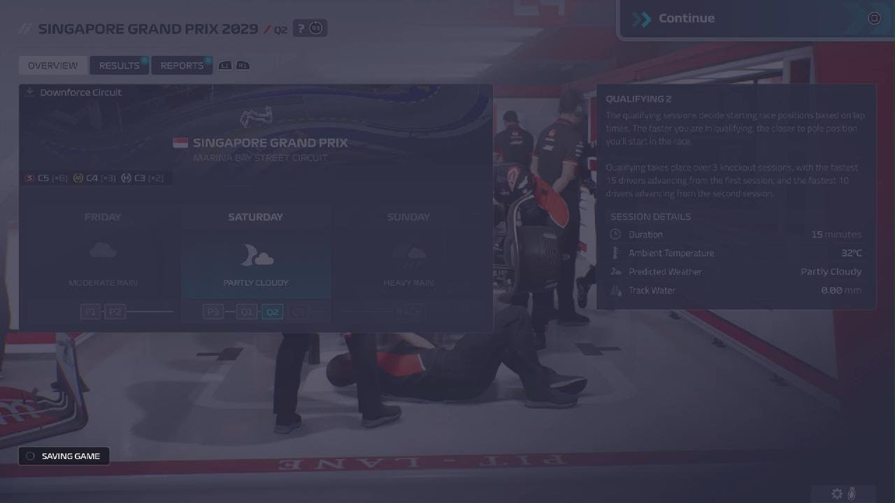 F1 Manager 2024 Haas season 1 round 9 Singapore