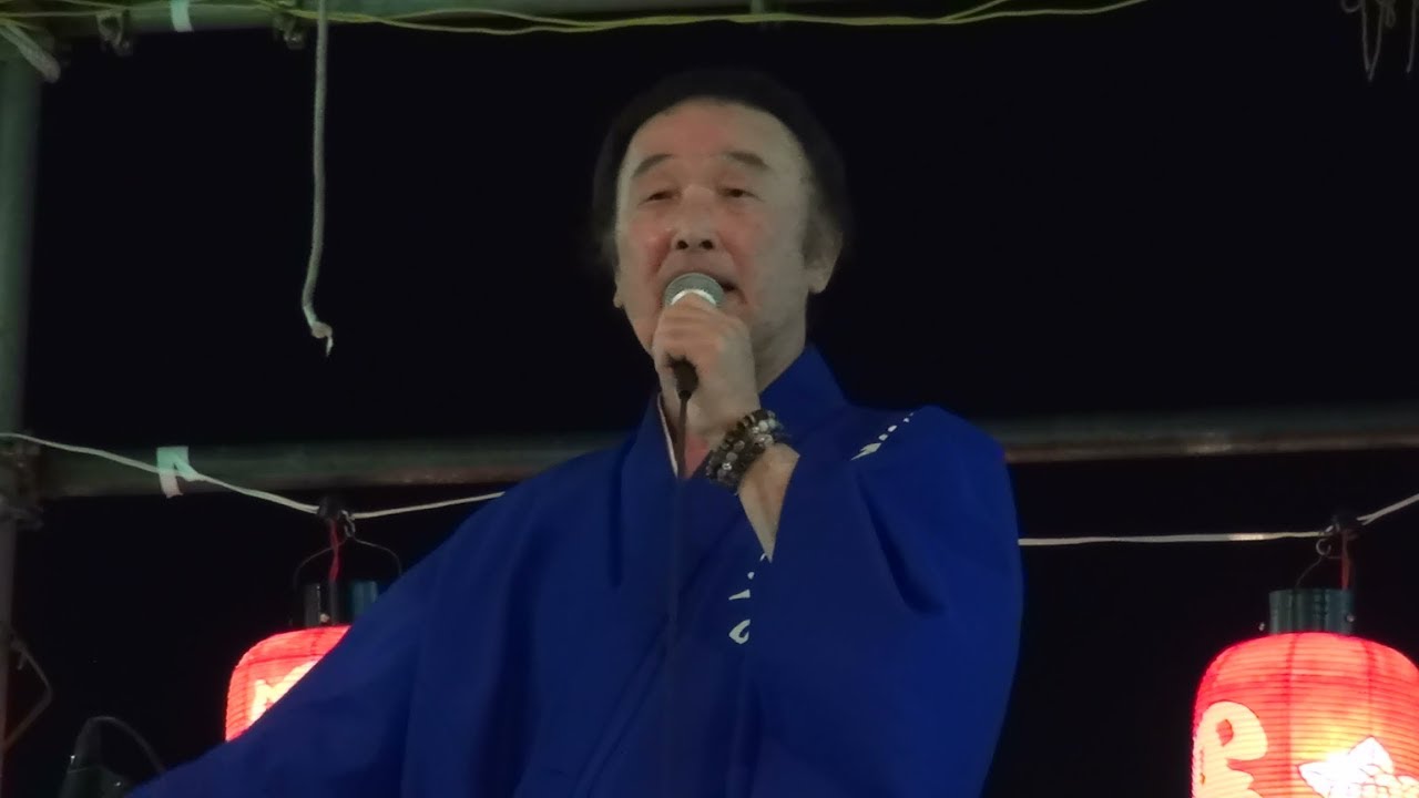 ヤンレー節 河内音頭　鳴門家 寿美若　四條青年団納涼盆踊り　17.08.26
