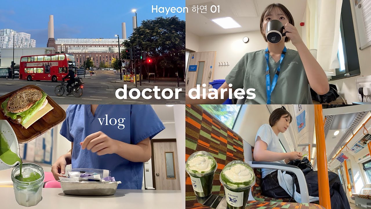 🩺 Finding routine as a resident doctor VLOG ft. Hackney spots, 5AM ldn flowermarket | 영국의사 브이로그
