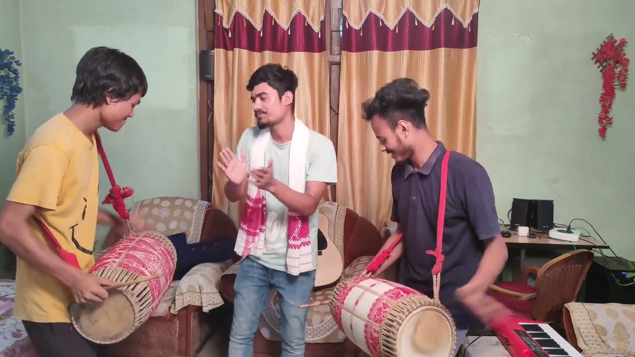 বিহু বলিয়া আমি//ময়ুৰ//ধনঞ্জয়//কৌশিক//❤️🙏 নগাওঁ অসম🙏