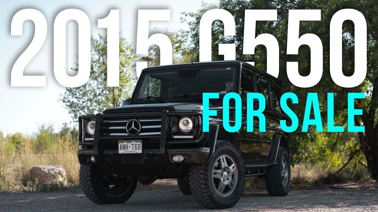 Не пропустите этот редкий G550 2015 года — с множеством обновлений!