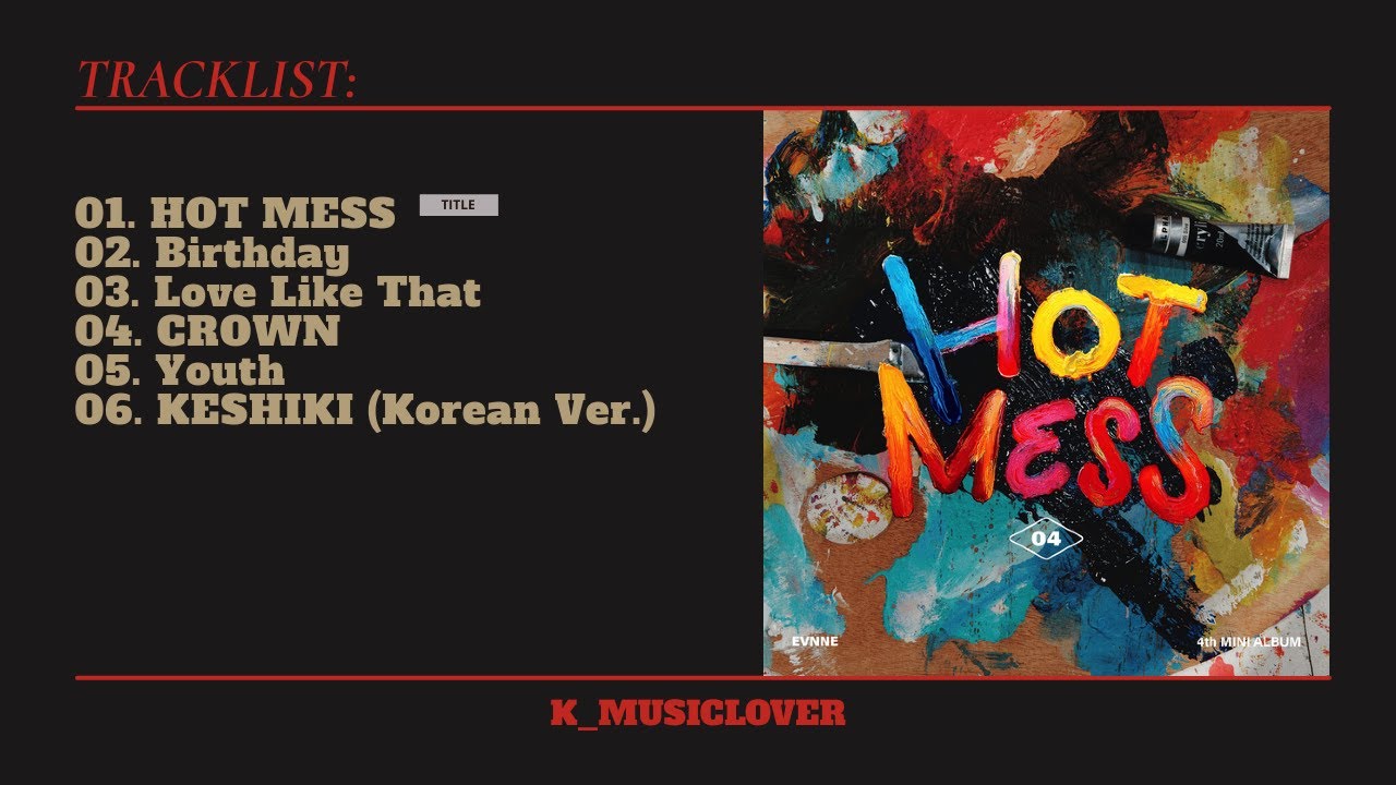 EVNNE (이븐) - 4th MINI ALBUM [HOT MESS]