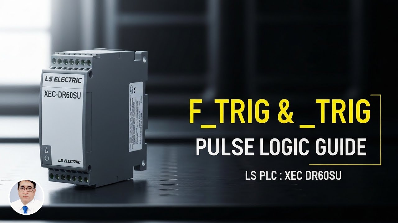 Как использовать команды F_Trig и R_Trig в модели LS PLC с использованием XEC-DR60SU?