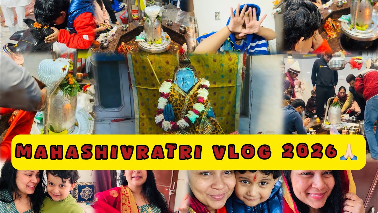 Mahashivratri Vlog 2026 | Bholenath Ne Bula Hi Liya 🙏🔱|NEHA FAMILY VLOGS || FAMILY VLOG
