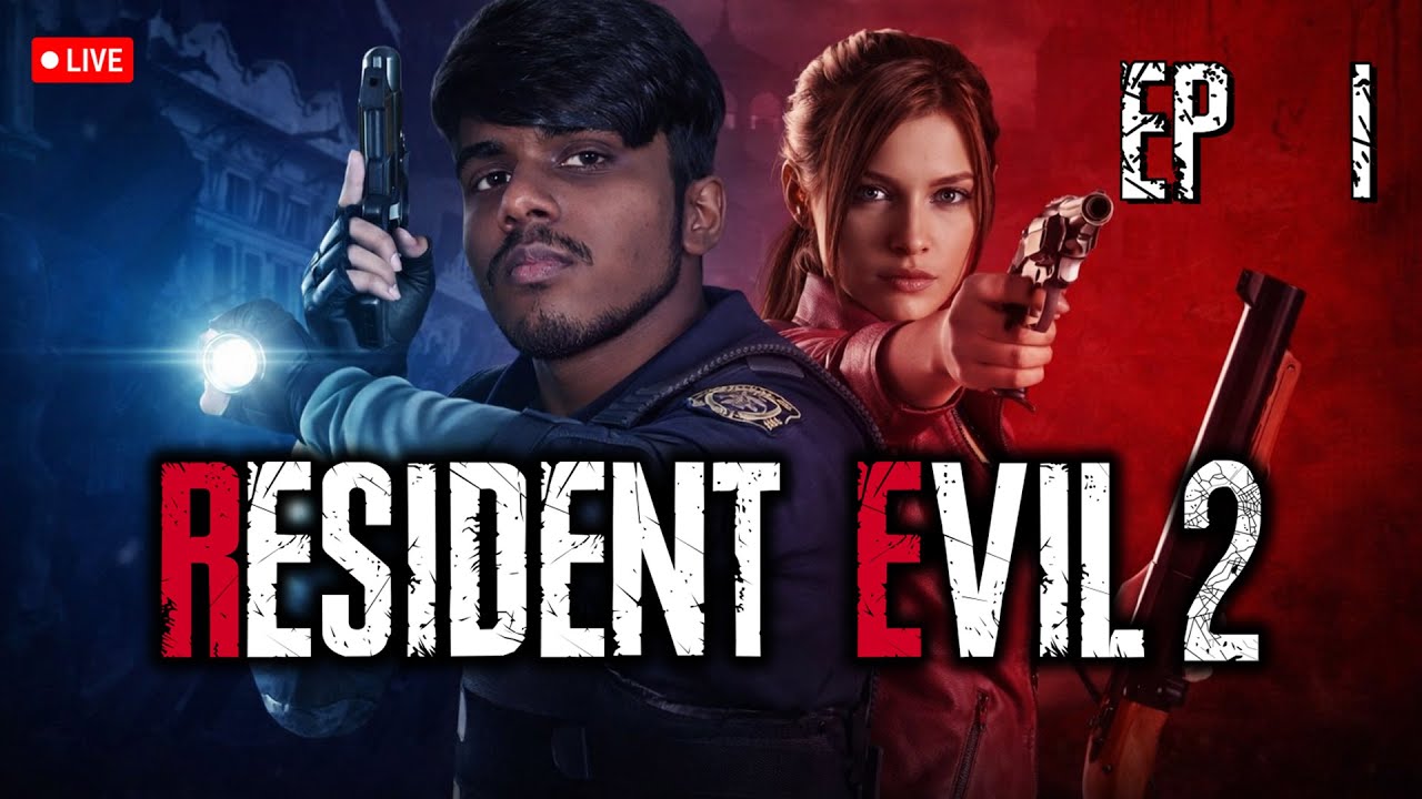 Raccoon City ආවා | Resident Evil 2 Remake | Ep 01 #residentevil2