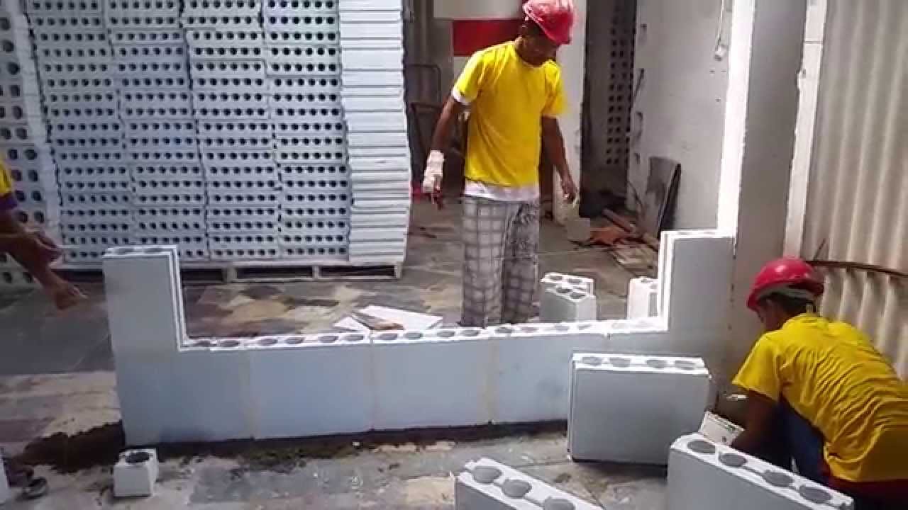 Bloco de gesso estrutural hidro