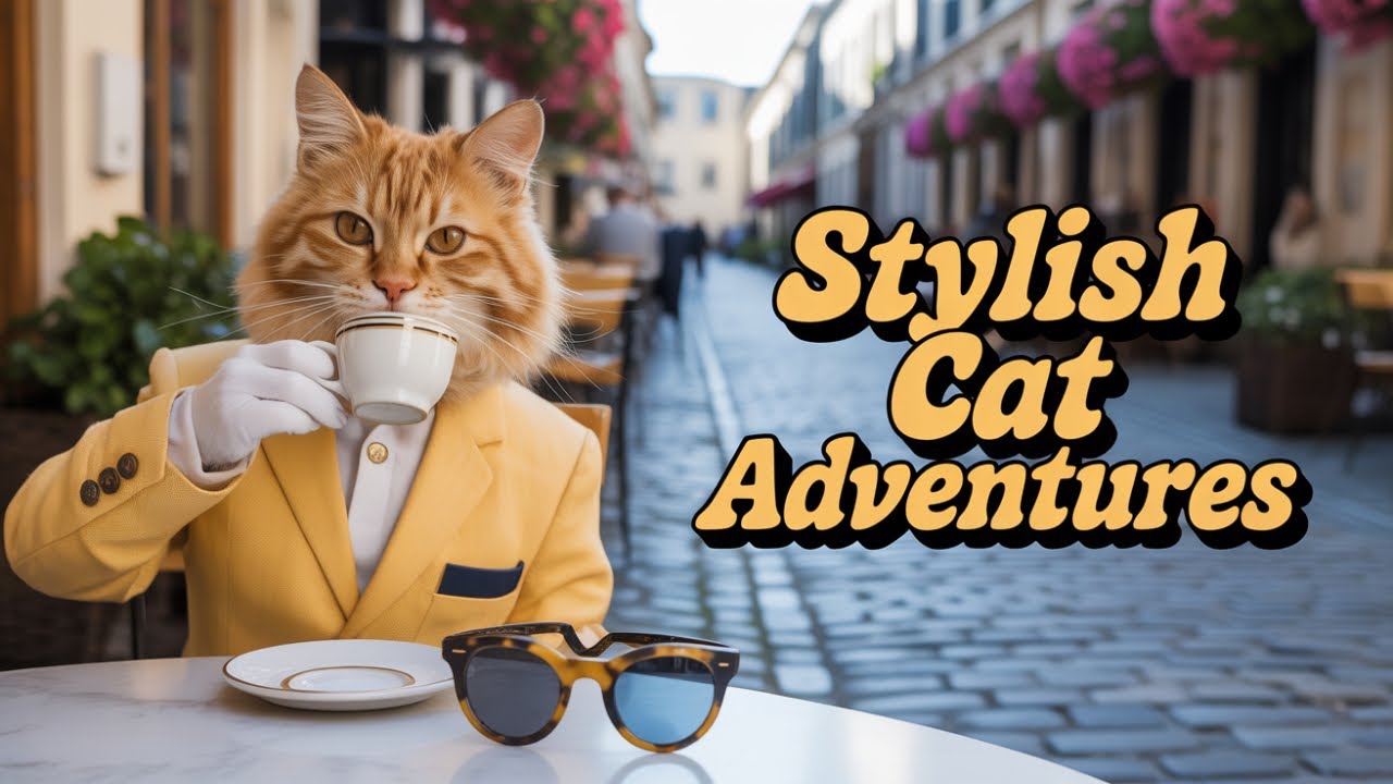 This cat travels the world in style 😎🐱 