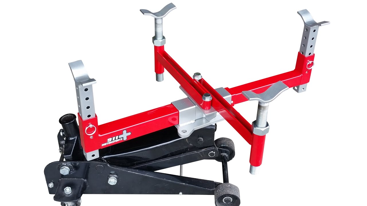 4 Point Jack Adapter - holds front and rear axles, transmissions, fuel tanks, bumper, door, etc.