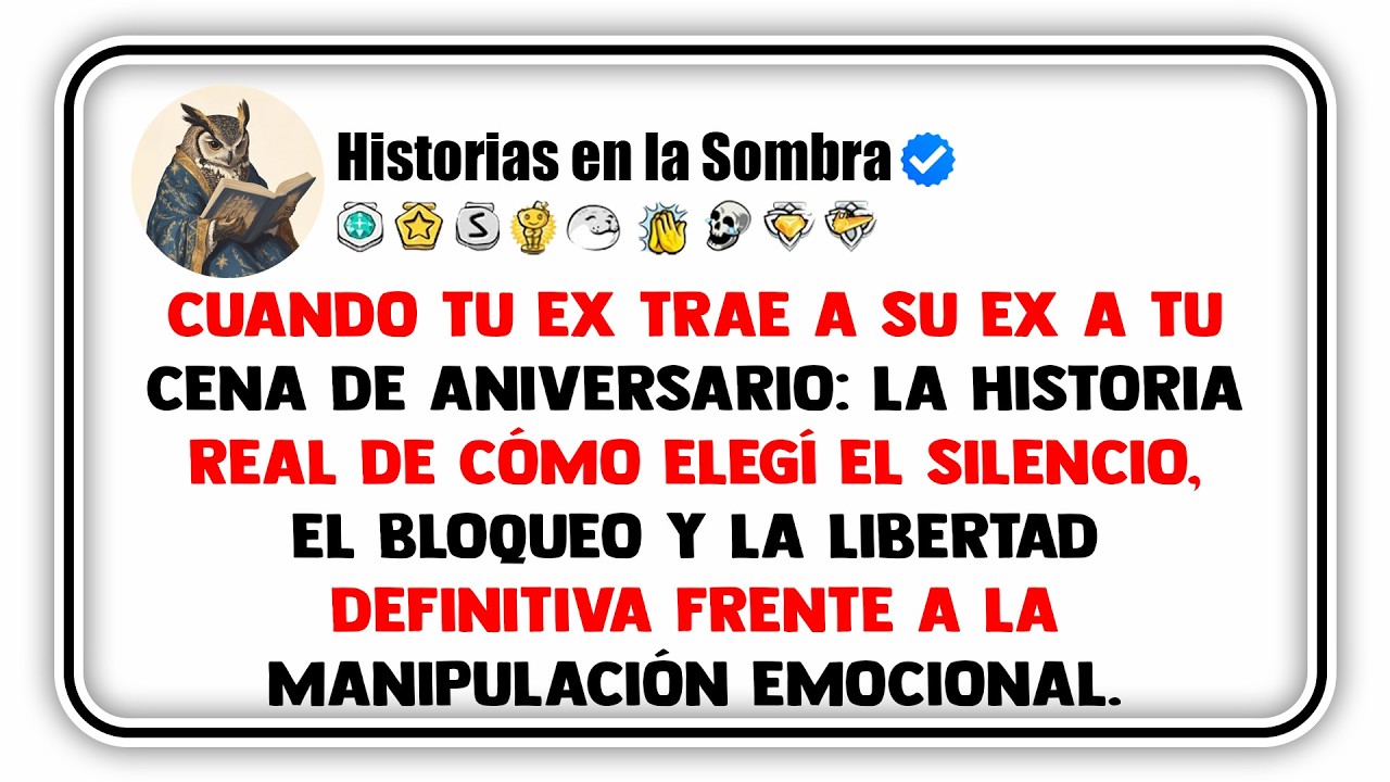 Cuando tu ex trae a su ex a tu cena de aniversario: La historia real de cómo elegí el silencio...