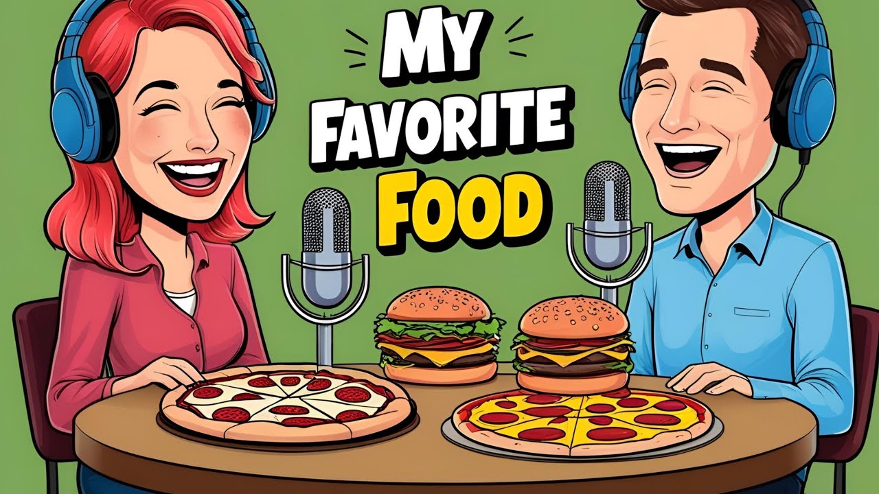 My Favorite Food 🍕🍔 | Learn English with Podcast | English Speaking Practice