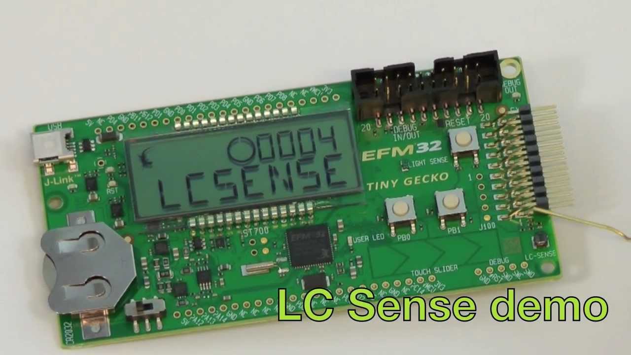 EFM32 Tiny Gecko Starter Kit for energy efficient Cortex M3 applications