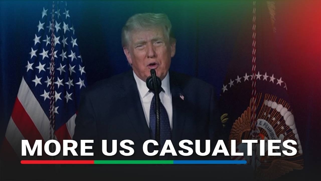 Trump warns of more U.S. casualties in new video on Iran military strikes