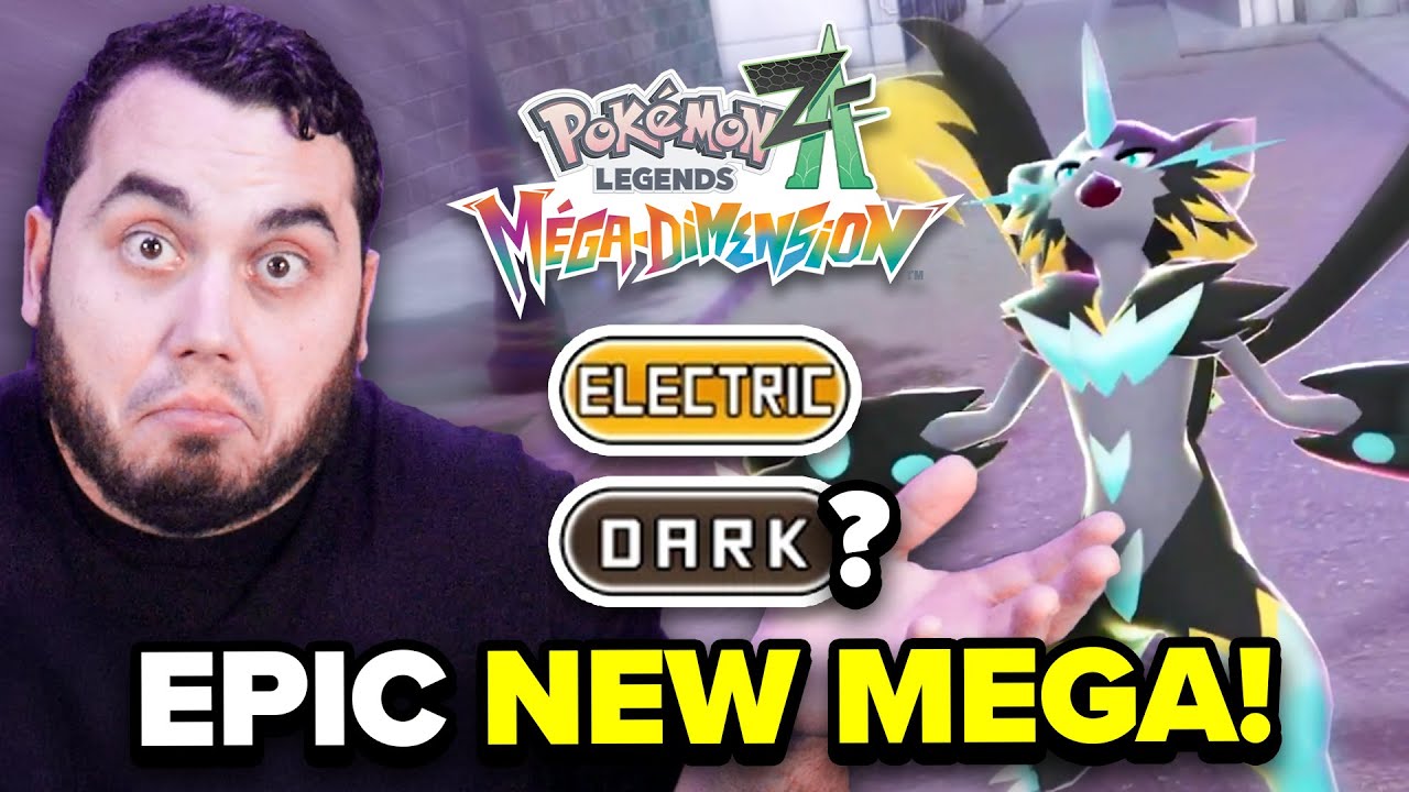 Is it DARK TYPE?! Live Reaction to NEW MEGA ZERAORA!